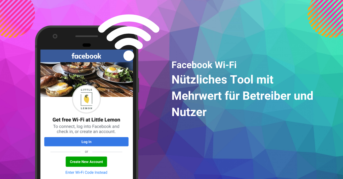 Facebook Wifi Kostenloses Wlan Fur Kunden Uber Den Facebook Login Allfacebook De