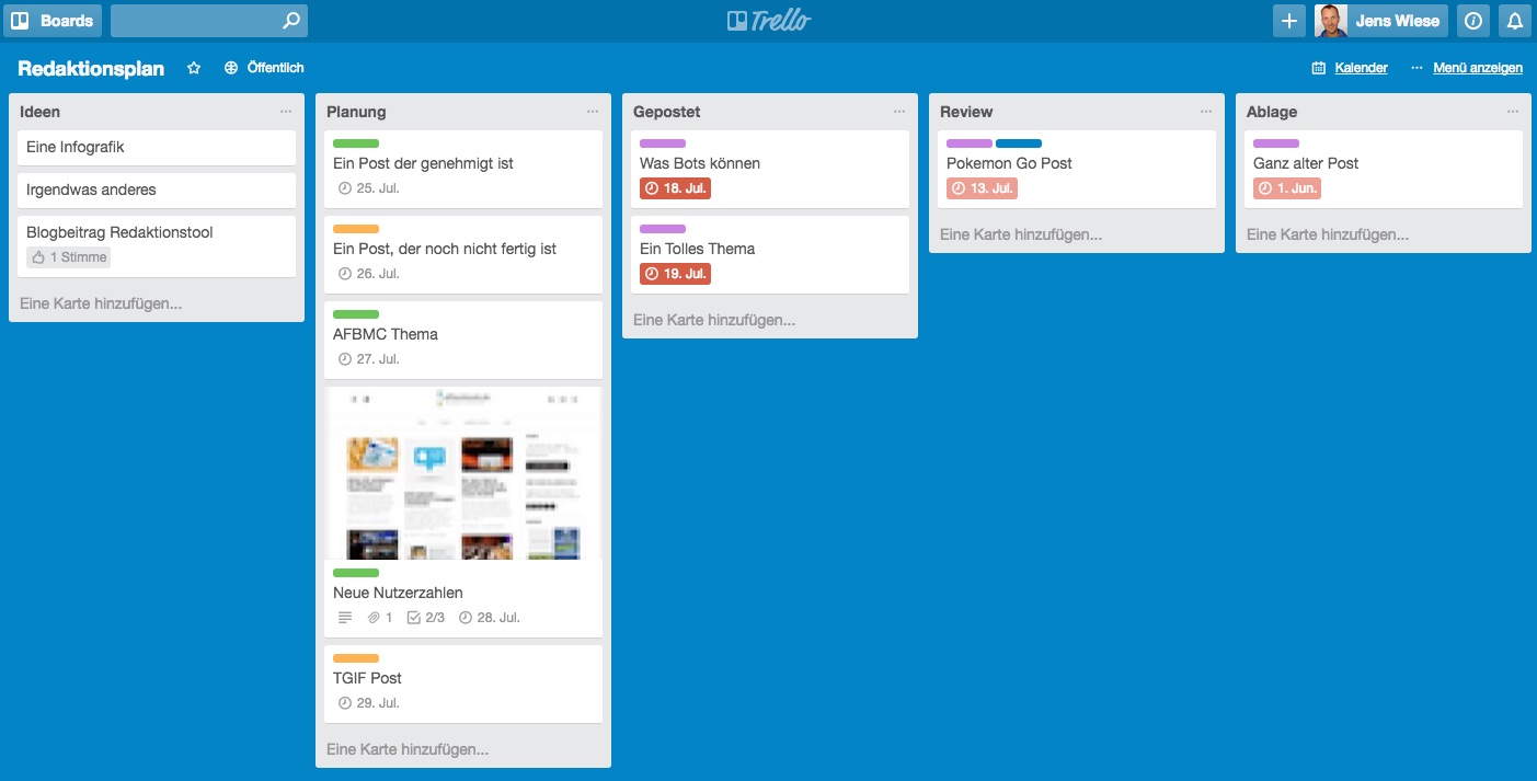 Facebook Redaktionsplan Als Kostenlose Trello Vorlage Fur Kmus Allfacebook De