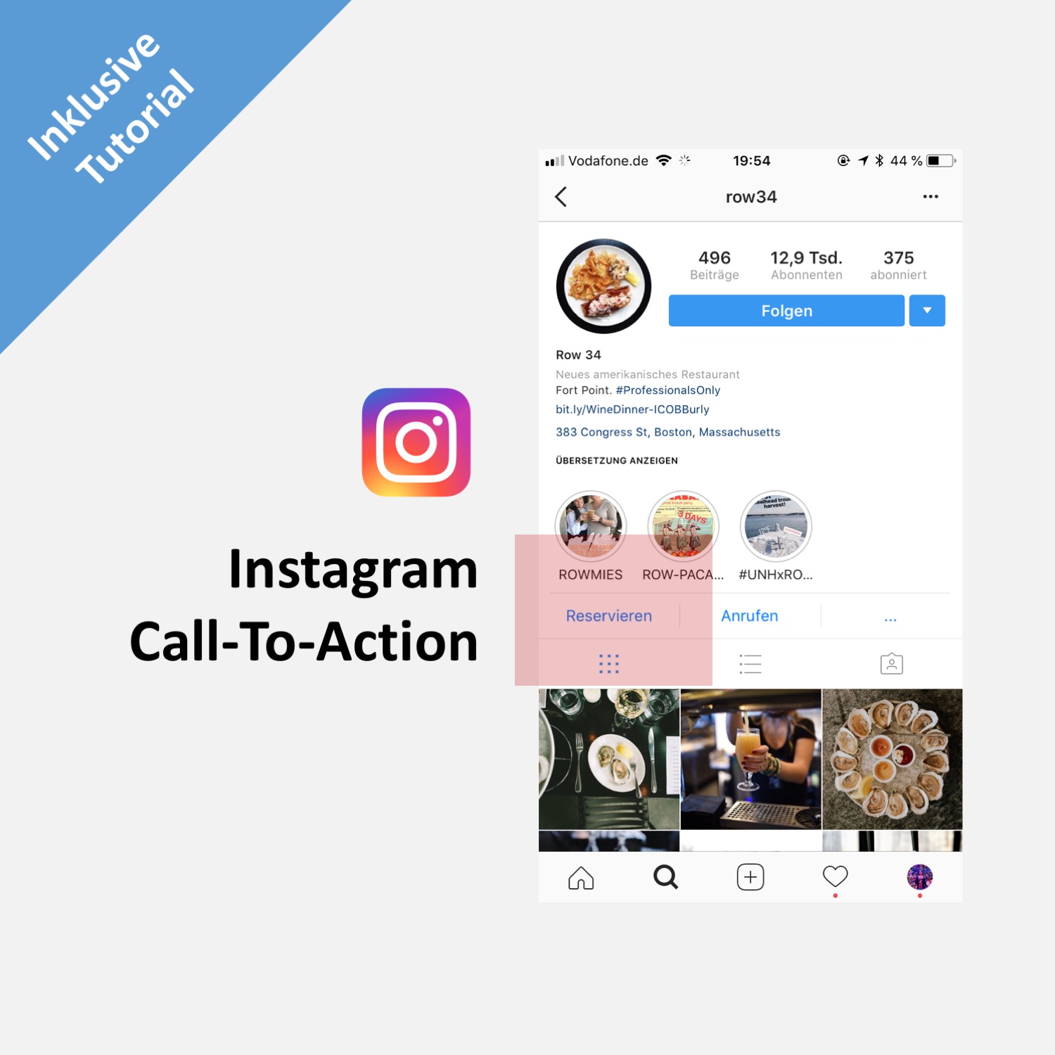Call To Actions Fur Unternehmen Auf Instagram Inklusive Anleitung Allfacebook De