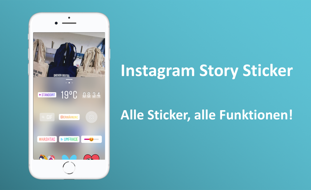 Der Komplette Guide Instagram Story Sticker Allfacebook De