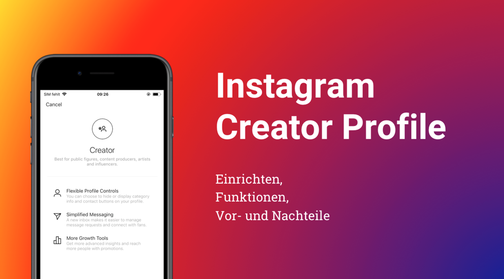 Die Instagram Creator Profile Sind Da Allfacebook De