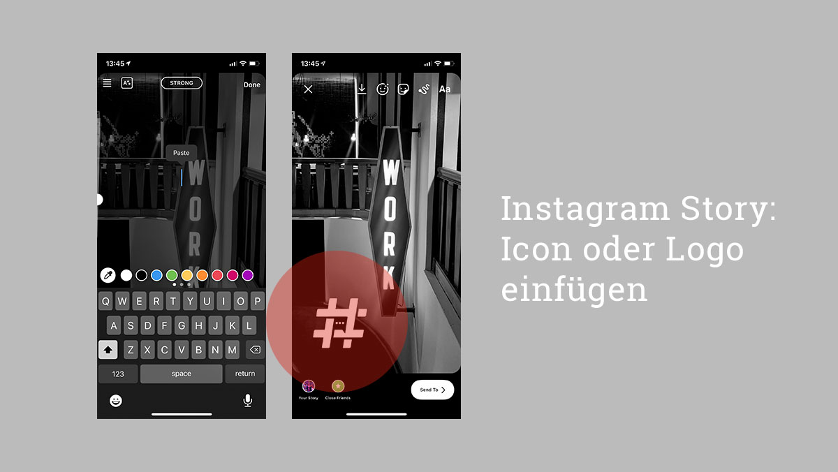 Anleitung Logos Und Icons In Eine Instagram Story Einfugen Ohne Extra App Allfacebook De