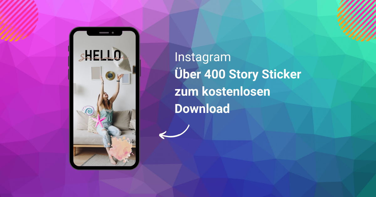 Über 400 Instagram-Story-Sticker zum kostenlosen Download - AllSocial der  Blog