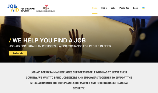 Jobs ukrainian refugees