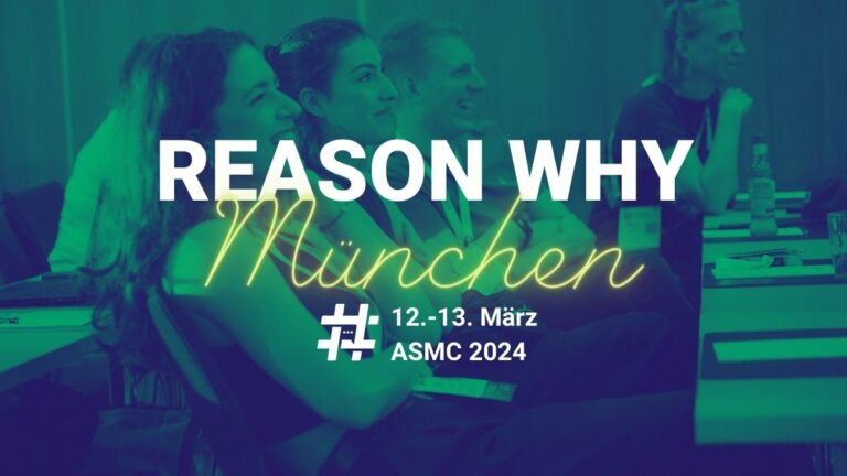 „Reason Why“ für die AllSocial Marketing Conference